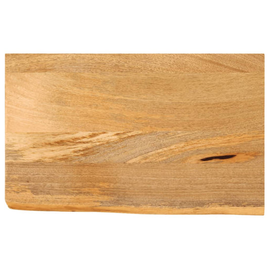 vidaXL Επιφάνεια Τραπεζιού 50x30x3,8 εκ. Live Edge Μασίφ Ξύλο Μάνγκο