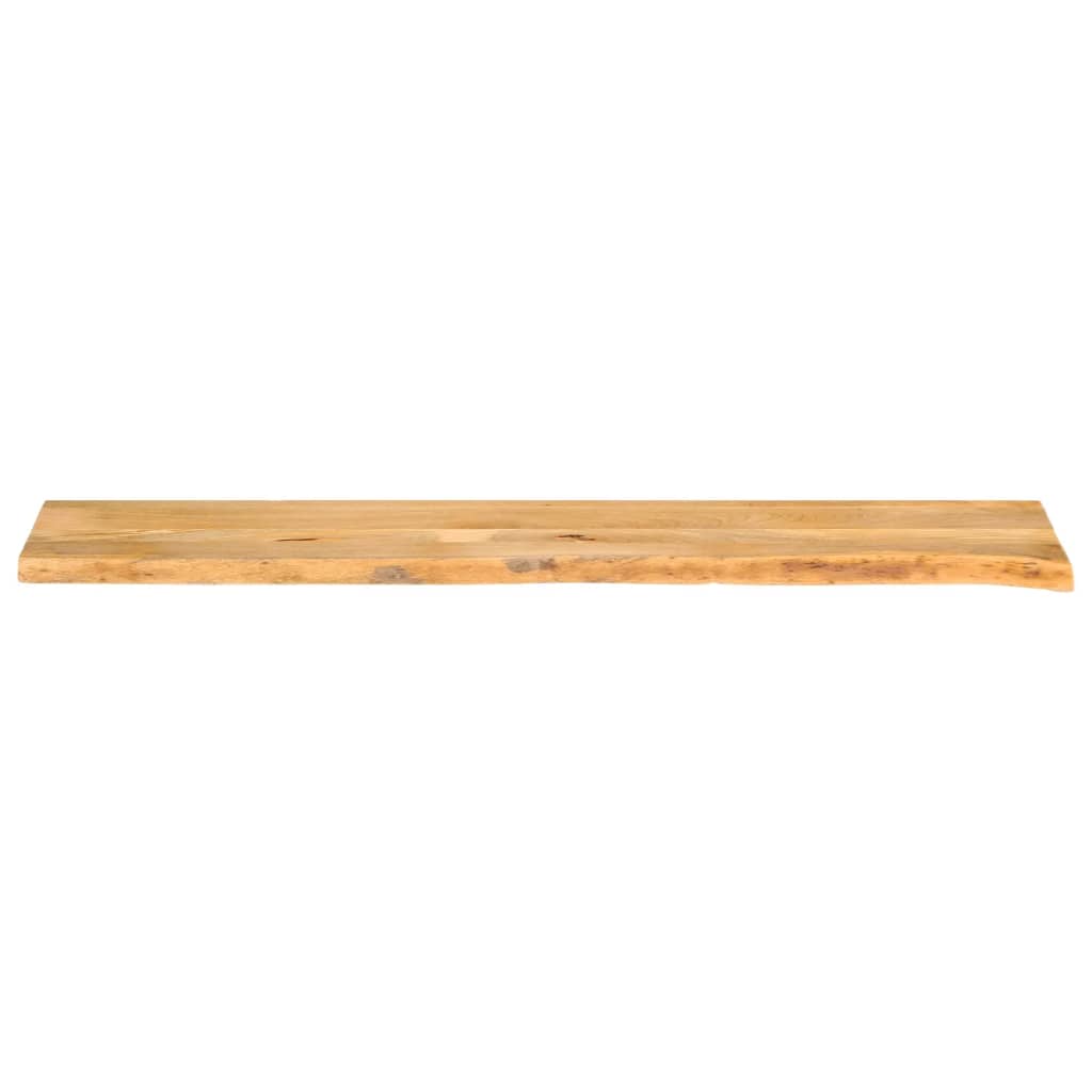 vidaXL Επιφάνεια Τραπεζιού 160x30x3,8 εκ. Live Edge Μασίφ Ξύλο Μάνγκο