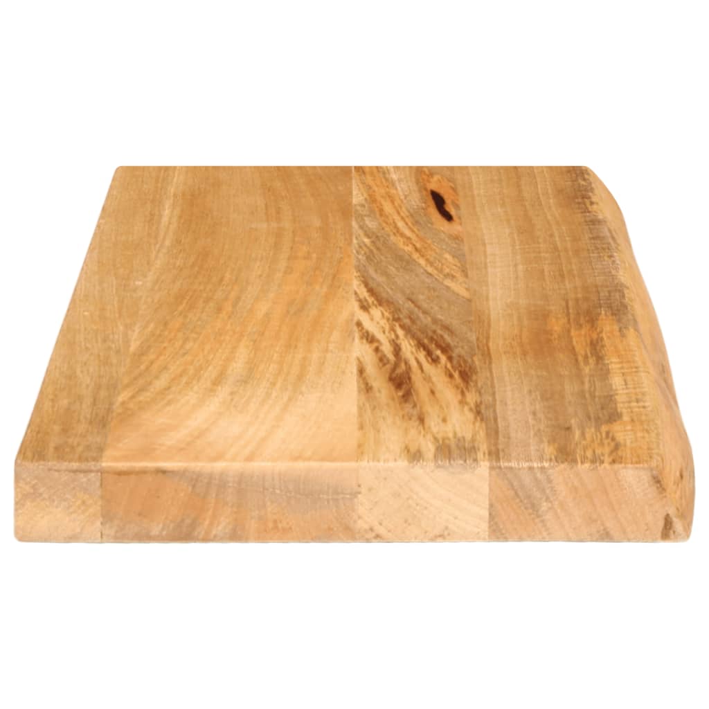 vidaXL Επιφάνεια Τραπεζιού 60x40x3,8 εκ. Live Edge Μασίφ Ξύλο Μάνγκο