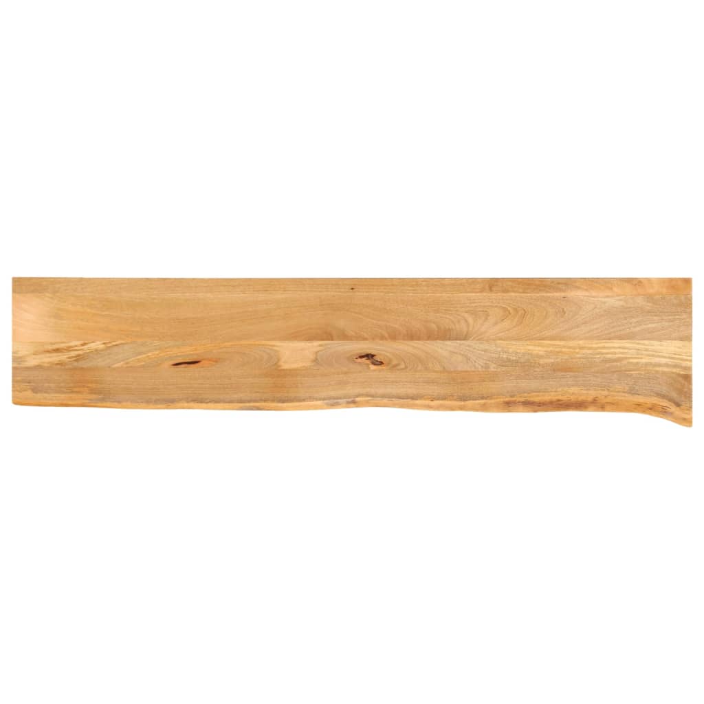 vidaXL Επιφάνεια Τραπεζιού 160x40x3,8 εκ. Live Edge Μασίφ Ξύλο Μάνγκο