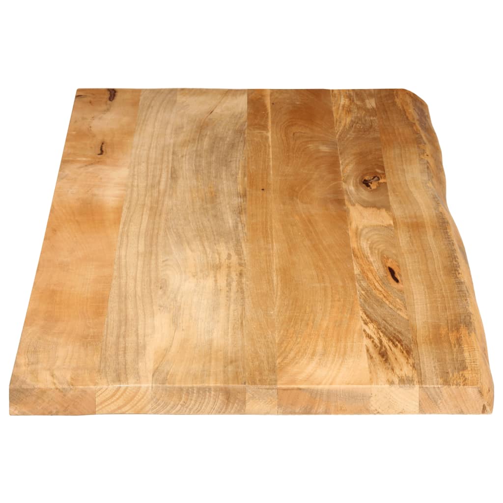 vidaXL Επιφάνεια Τραπεζιού 140x60x3,8 εκ. Live Edge Μασίφ Ξύλο Μάνγκο