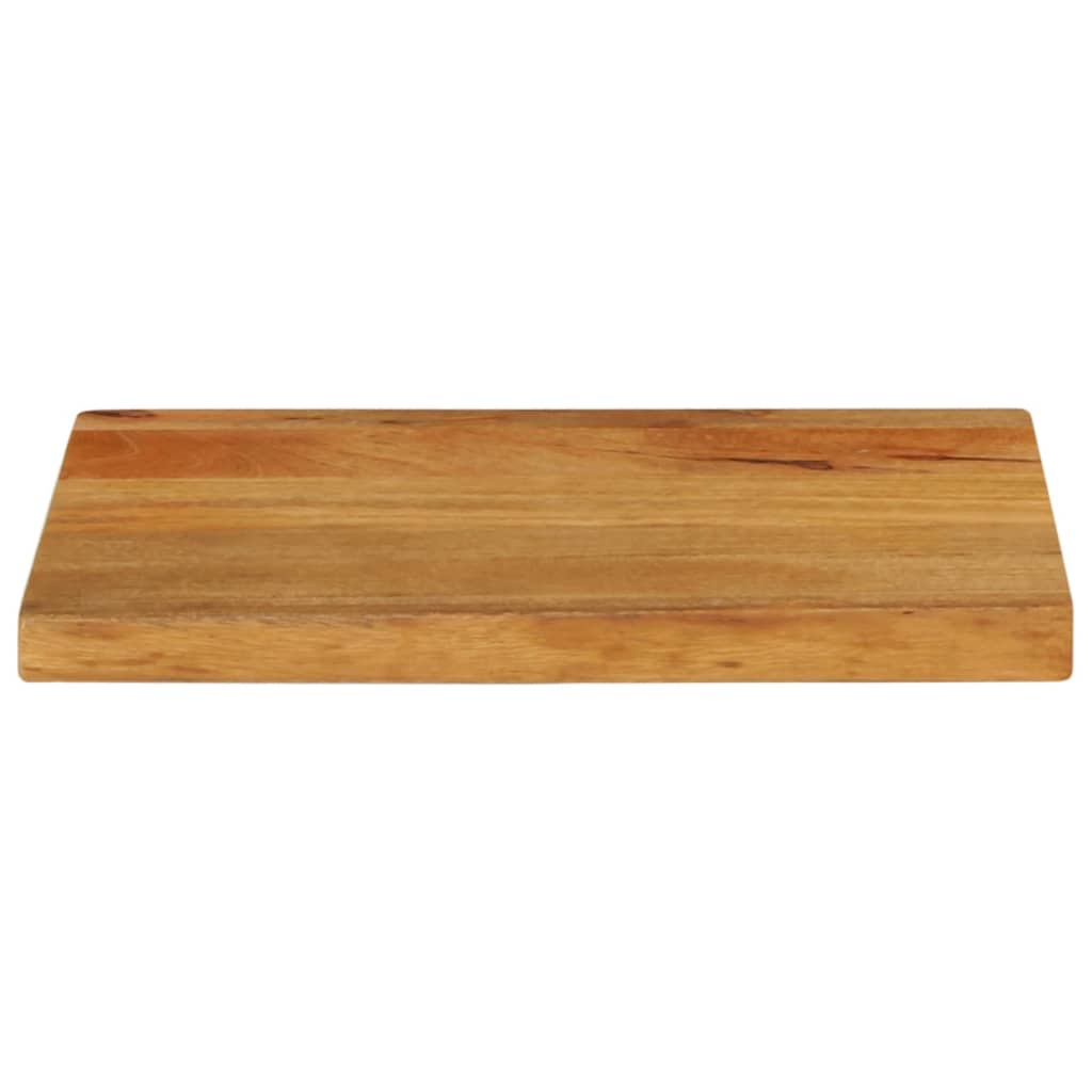 vidaXL Επιφάνεια Τραπεζιού 50x30x2,5 εκ. Live Edge Μασίφ Ξύλο Μάνγκο