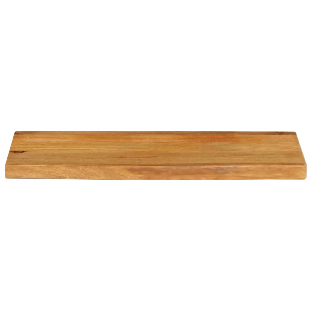vidaXL Επιφάνεια Τραπεζιού 70x30x2,5 εκ. Live Edge Μασίφ Ξύλο Μάνγκο