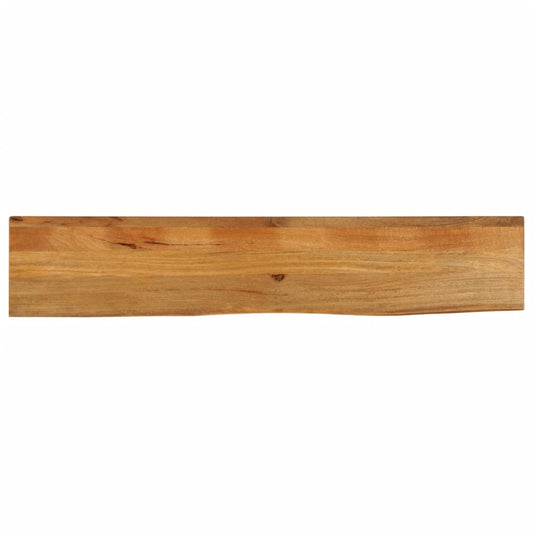 vidaXL Επιφάνεια Τραπεζιού 160x30x2,5 εκ. Live Edge Μασίφ Ξύλο Μάνγκο
