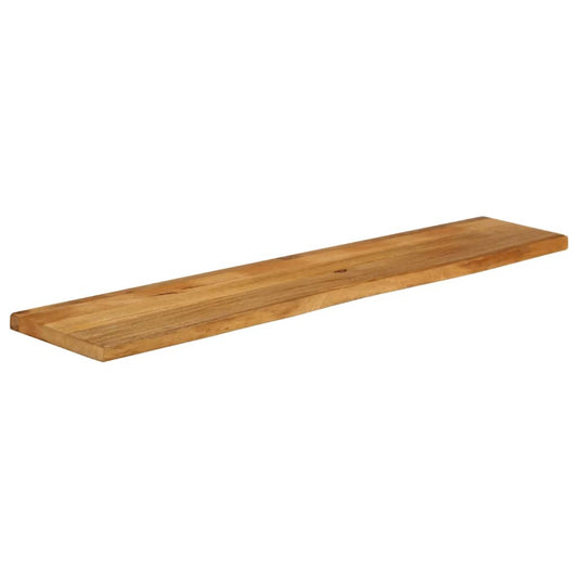vidaXL Επιφάνεια Τραπεζιού 160x30x2,5 εκ. Live Edge Μασίφ Ξύλο Μάνγκο