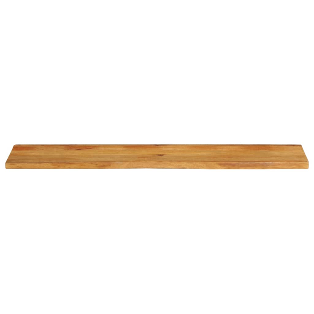 vidaXL Επιφάνεια Τραπεζιού 160x30x2,5 εκ. Live Edge Μασίφ Ξύλο Μάνγκο