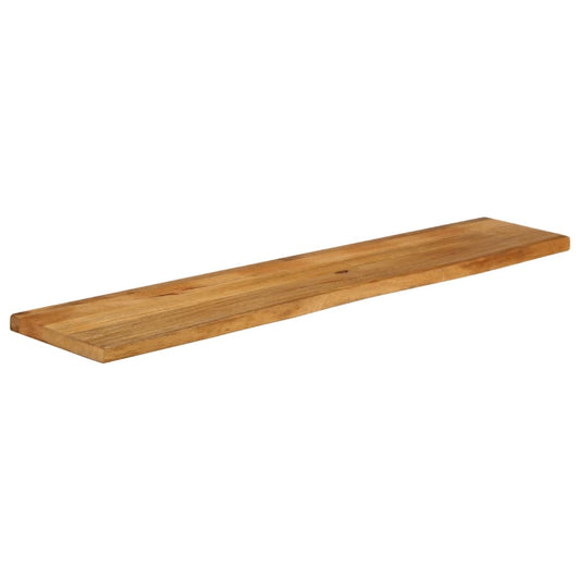 vidaXL Επιφάνεια Τραπεζιού 180x40x2,5 εκ. Live Edge Μασίφ Ξύλο Μάνγκο