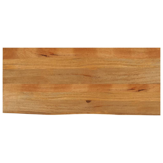 vidaXL Επιφάνεια Τραπεζιού 140x60x2,5 εκ. Live Edge Μασίφ Ξύλο Μάνγκο