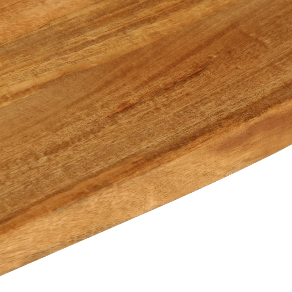 vidaXL Επιφάνεια Τραπεζιού 40x20x3,8 εκ. Live Edge Μασίφ Ξύλο Μάνγκο