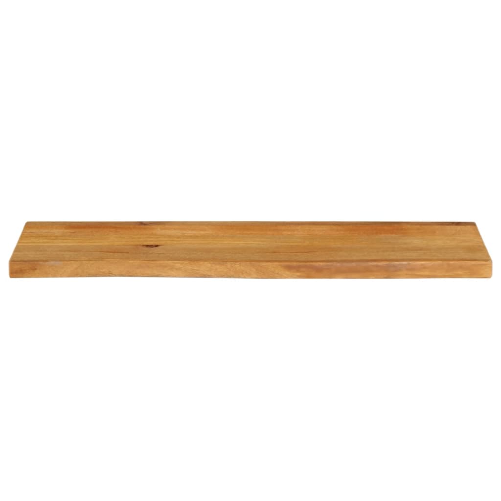 vidaXL Επιφάνεια Τραπεζιού 120x30x3,8 εκ. Live Edge Μασίφ Ξύλο Μάνγκο