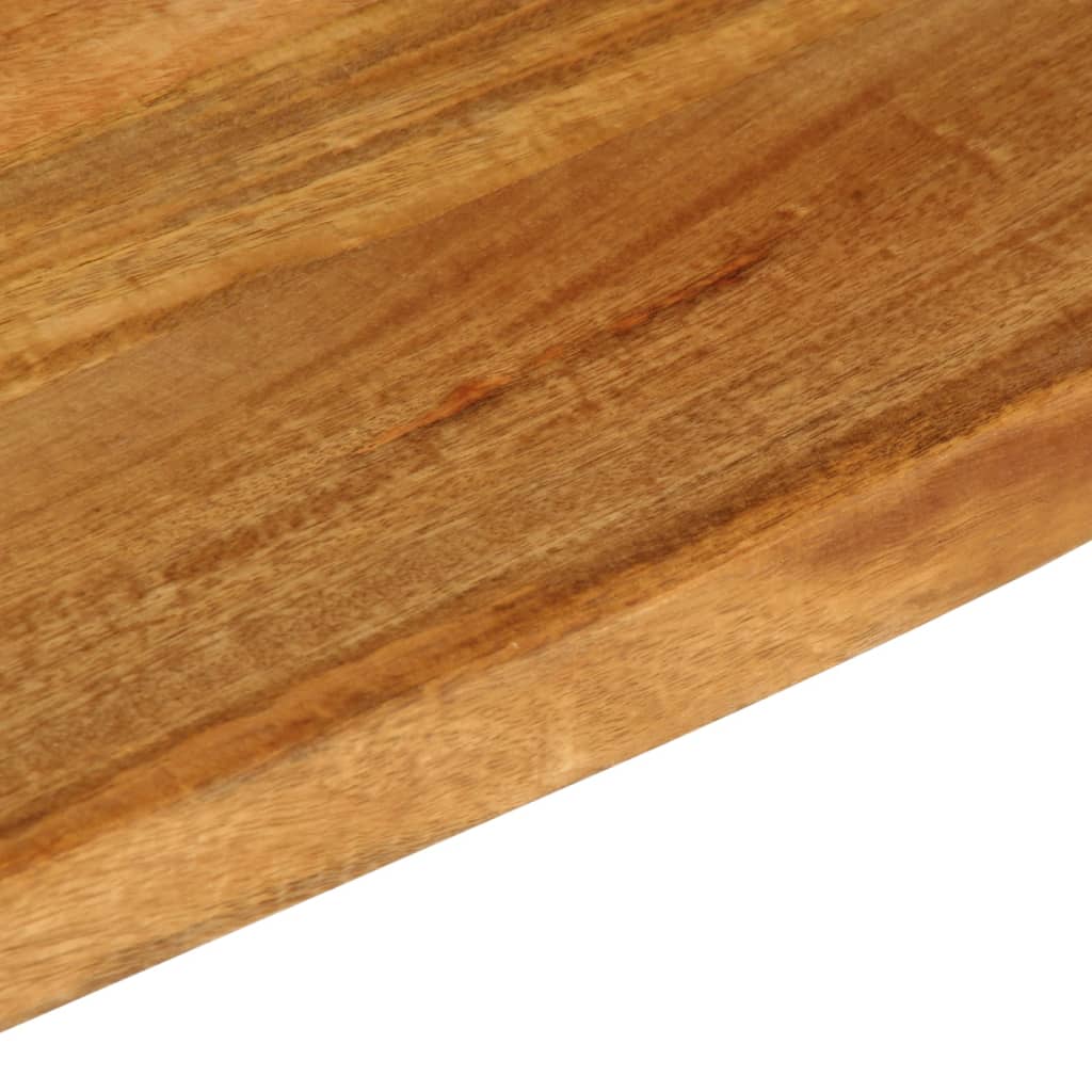 vidaXL Επιφάνεια Τραπεζιού 120x30x3,8 εκ. Live Edge Μασίφ Ξύλο Μάνγκο