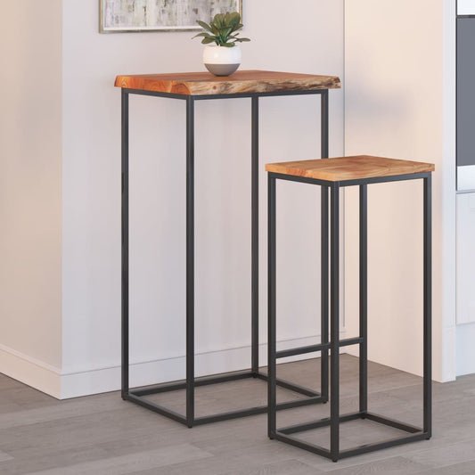 vidaXL Επιφάνεια Τραπεζιού Ορθογώνια 50x40x2,5 εκ. Μασίφ Ξύλο Ακακίας
