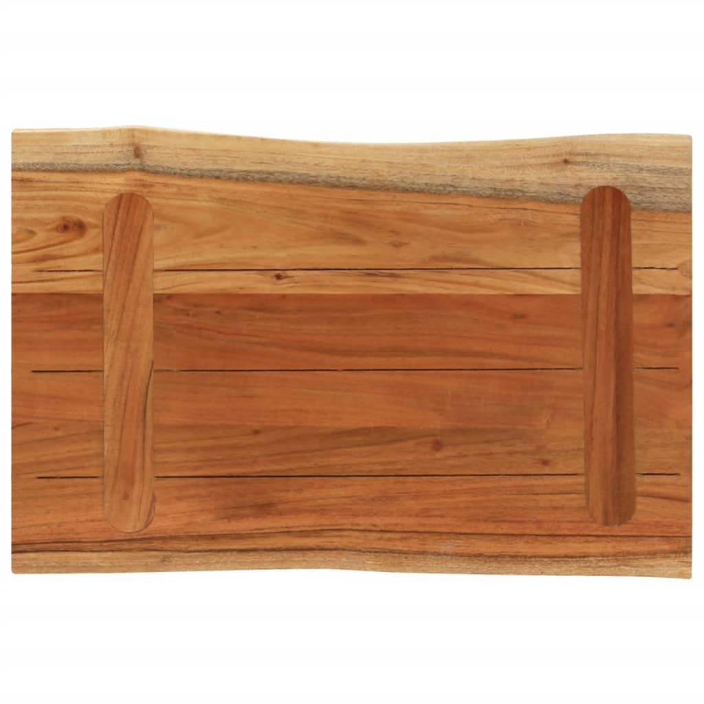 vidaXL Επιφάνεια Τραπεζιού Ορθογώνια 70x40x3,8 εκ. Μασίφ Ξύλο Ακακίας