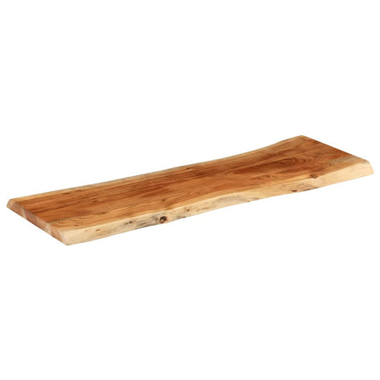 vidaXL Επιφάνεια Τραπεζιού Ορθογώνια 140x40x3,8 εκ. Μασίφ Ξύλο Ακακίας