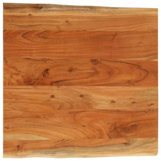 vidaXL Επιφάνεια Τραπεζιού Ορθογώνια 60x60x3,8 εκ. Μασίφ Ξύλο Ακακίας