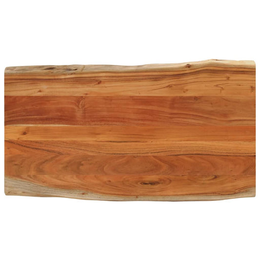 vidaXL Επιφάνεια Τραπεζιού Ορθογώνια 110x60x3,8 εκ. Μασίφ Ξύλο Ακακίας