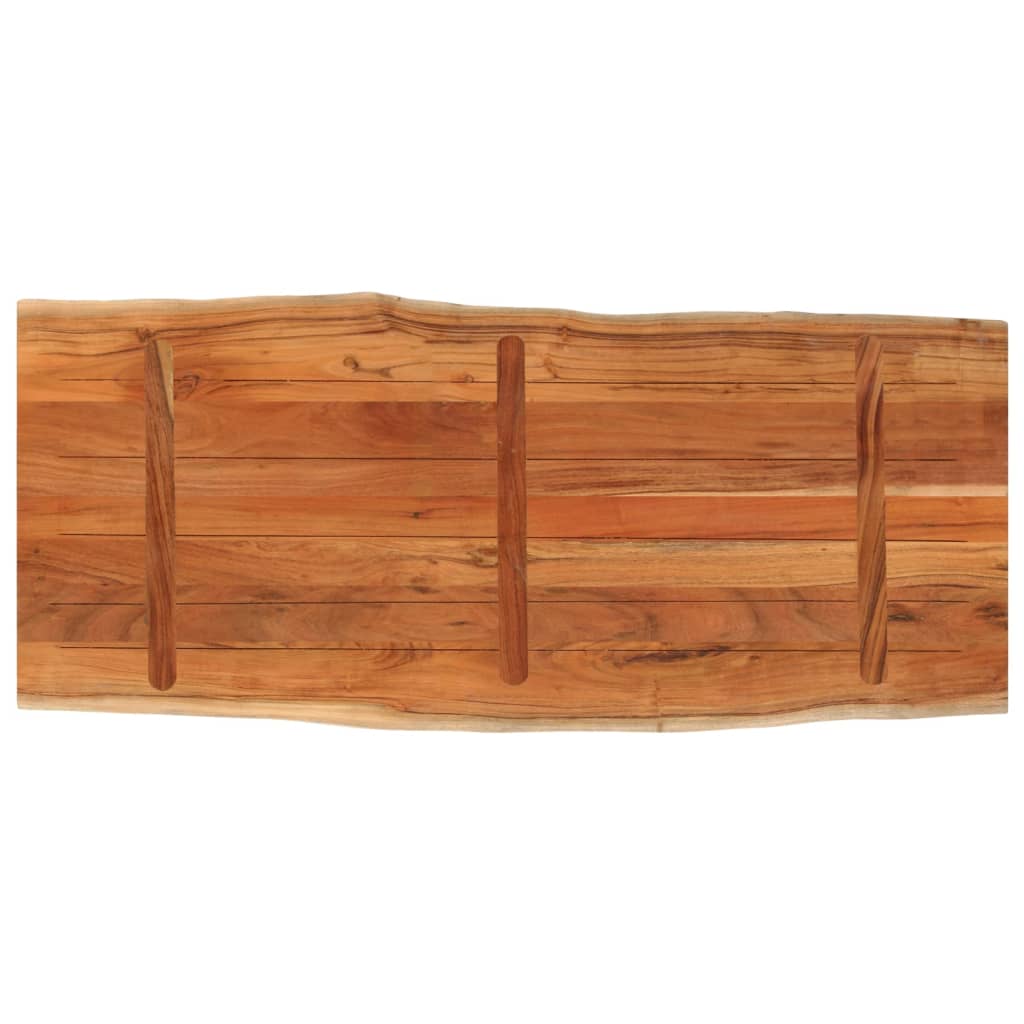 vidaXL Επιφάνεια Τραπεζιού Ορθογώνια 140x60x3,8 εκ. Μασίφ Ξύλο Ακακίας