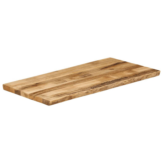 vidaXL Επιφάνεια Τραπεζιού 110x60x3,8 εκ. Live Edge Μασίφ Ξύλο Μάνγκο