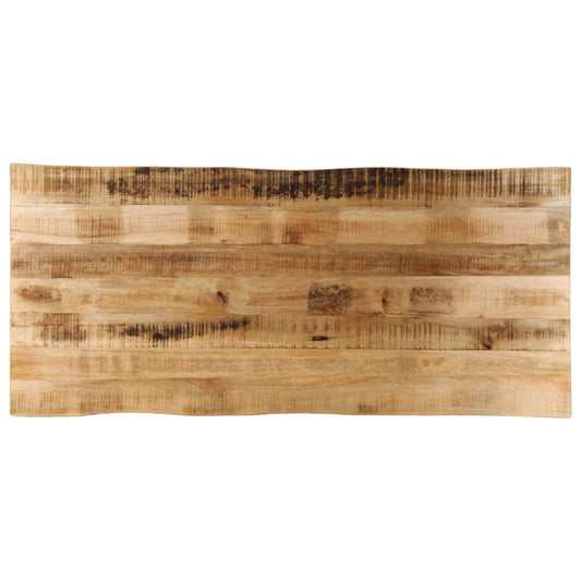 vidaXL Επιφάνεια Τραπεζιού 140x60x3,8 εκ. Live Edge Μασίφ Ξύλο Μάνγκο