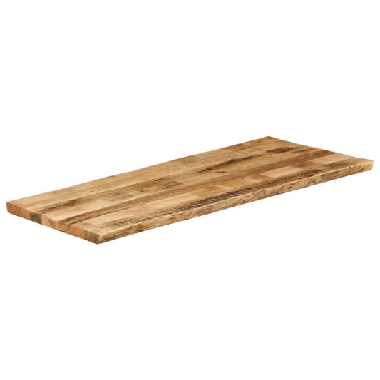 vidaXL Επιφάνεια Τραπεζιού 140x60x3,8 εκ. Live Edge Μασίφ Ξύλο Μάνγκο