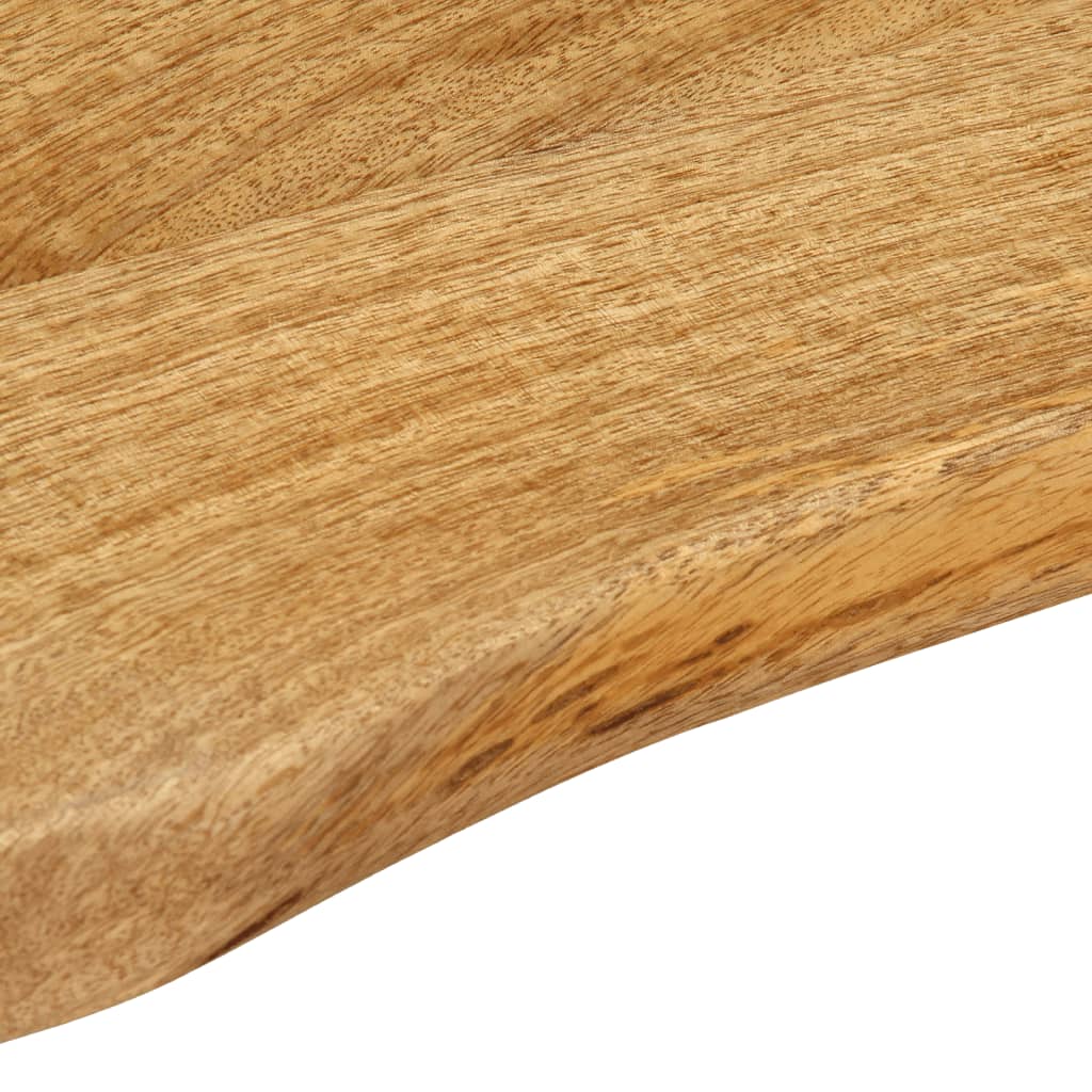 vidaXL Επιφάνεια Τραπεζιού 120x40x2,5 εκ. Live Edge Μασίφ Ξύλο Μάνγκο