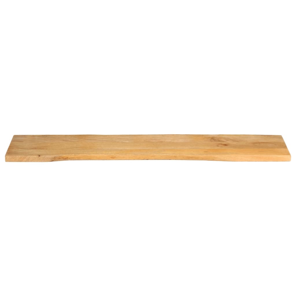vidaXL Επιφάνεια Τραπεζιού 160x40x2,5 εκ. Live Edge Μασίφ Ξύλο Μάνγκο