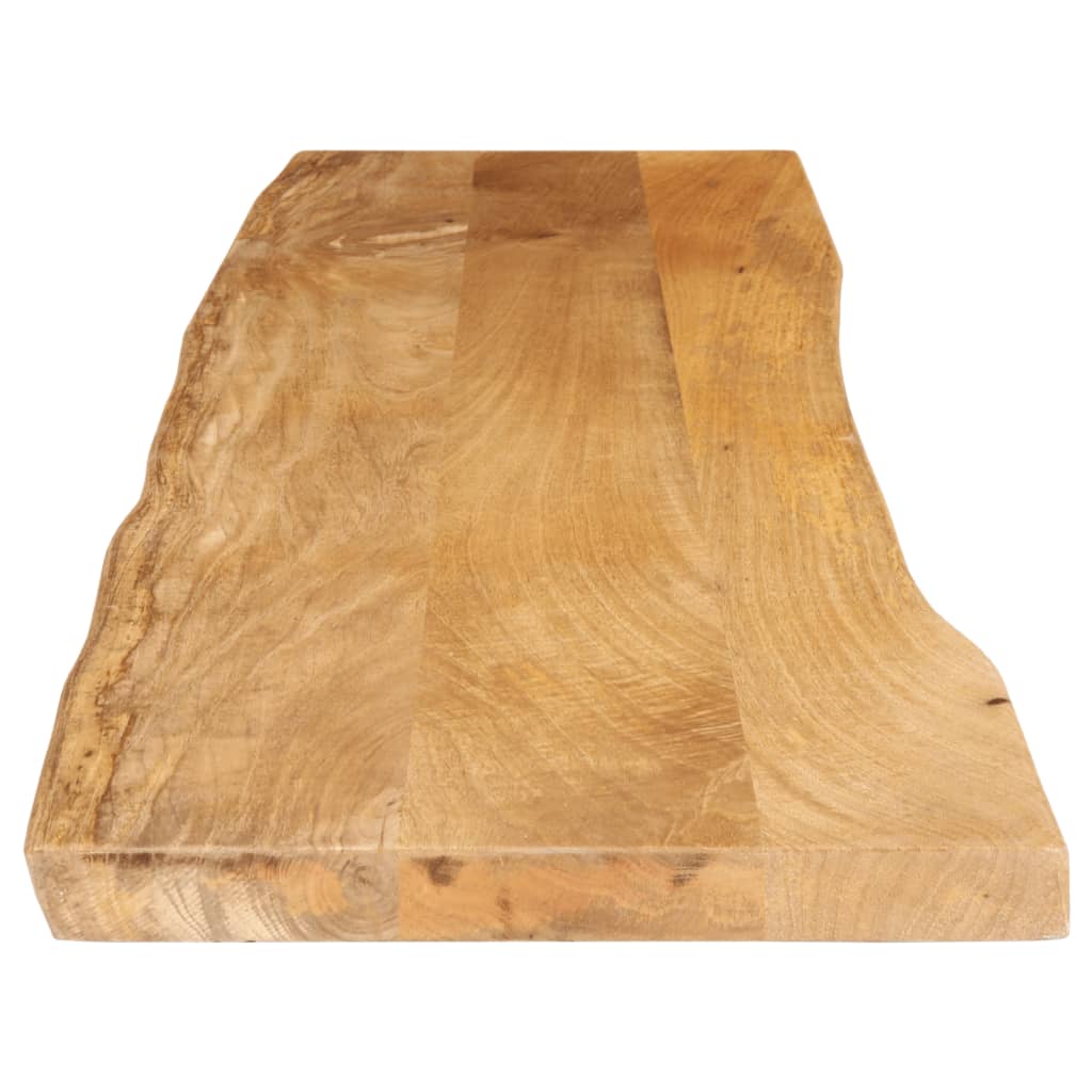 vidaXL Επιφάνεια Τραπεζιού 160x40x2,5 εκ. Live Edge Μασίφ Ξύλο Μάνγκο