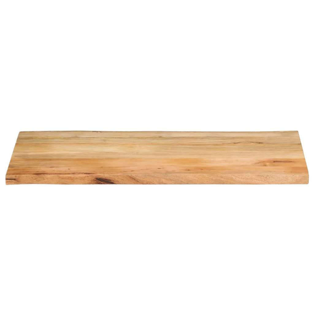 vidaXL Επιφάνεια Τραπεζιού 100x60x3,8 εκ. Live Edge Μασίφ Ξύλο Μάνγκο