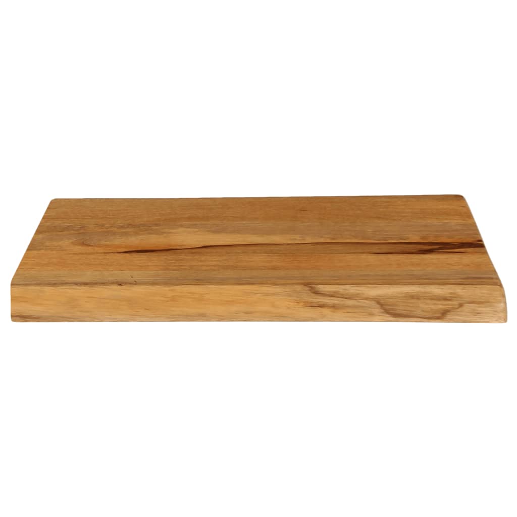 vidaXL Επιφάνεια Τραπεζιού 50x40x2,5 εκ. Live Edge Μασίφ Ξύλο Μάνγκο