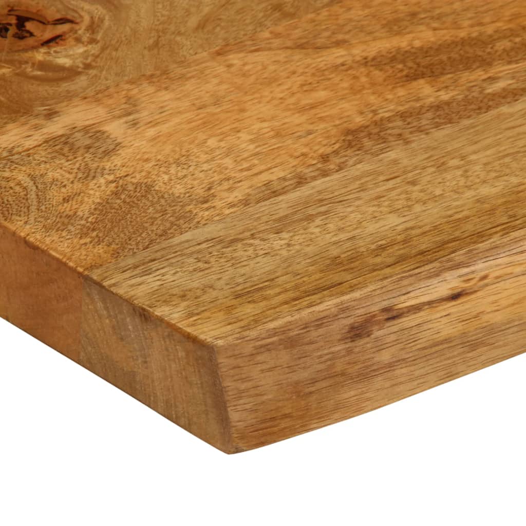 vidaXL Επιφάνεια Τραπεζιού 90x40x2,5 εκ. Live Edge Μασίφ Ξύλο Μάνγκο