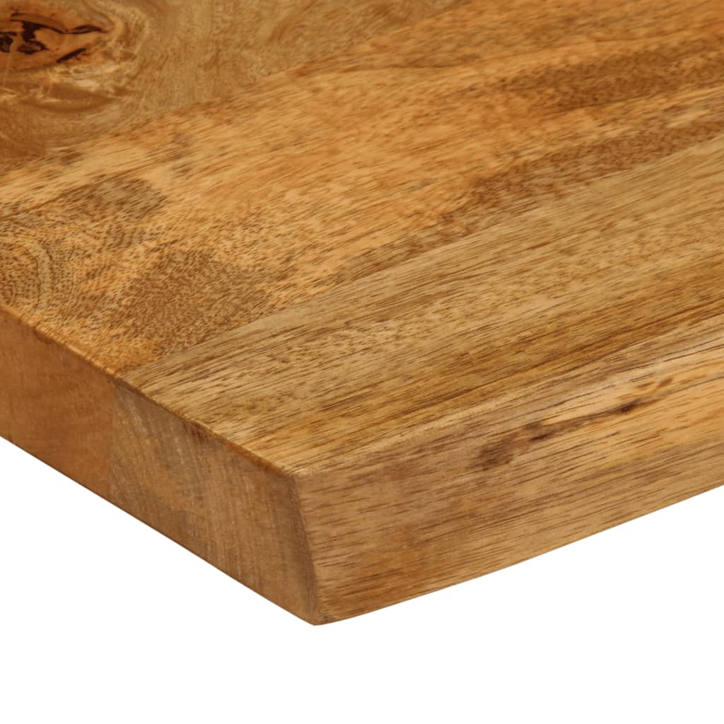 vidaXL Επιφάνεια Τραπεζιού 90x60x2,5 εκ. Live Edge Μασίφ Ξύλο Μάνγκο