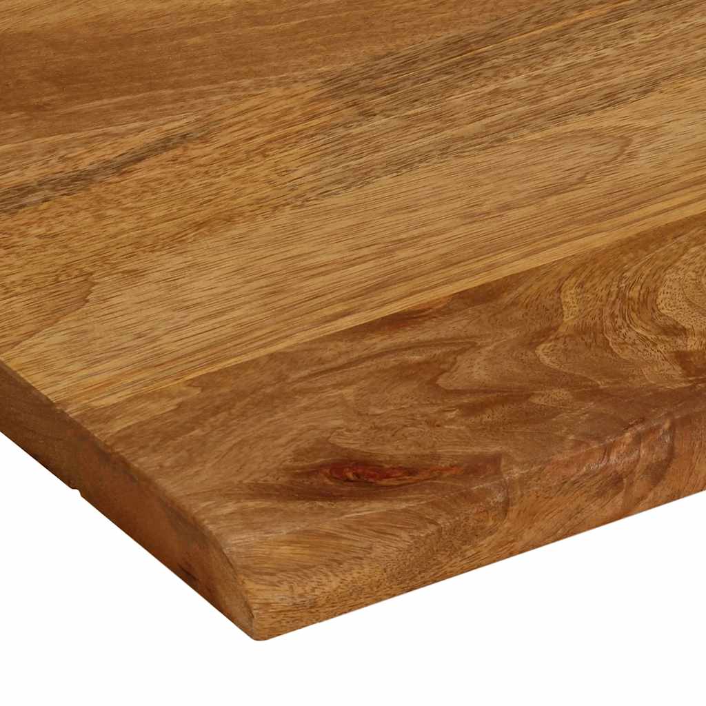 vidaXL Επιφάνεια Τραπεζιού 110x80x2,5 εκ. Live Edge Μασίφ Ξύλο Μάνγκο