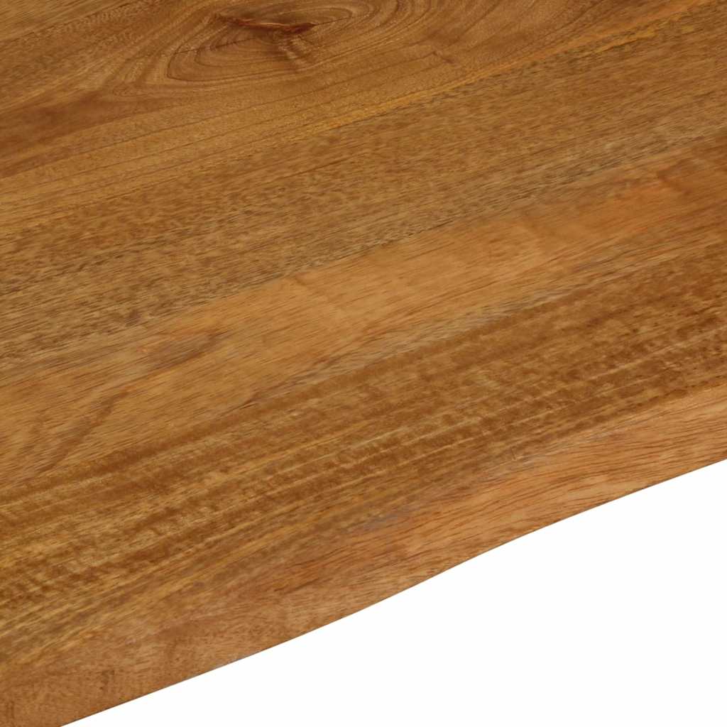 vidaXL Επιφάνεια Τραπεζιού 110x80x2,5 εκ. Live Edge Μασίφ Ξύλο Μάνγκο