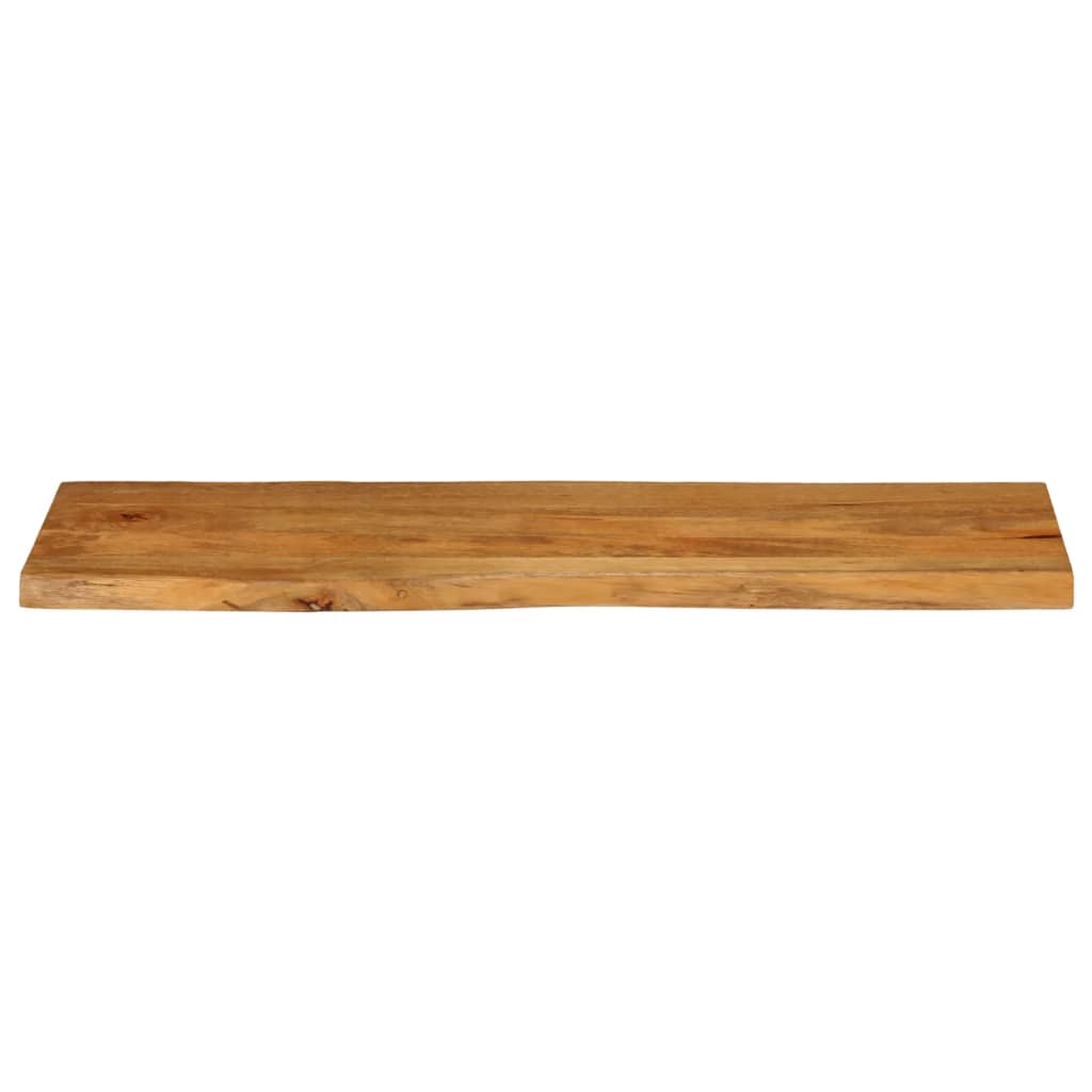vidaXL Επιφάνεια Τραπεζιού 140x40x3,8 εκ. Live Edge Μασίφ Ξύλο Μάνγκο