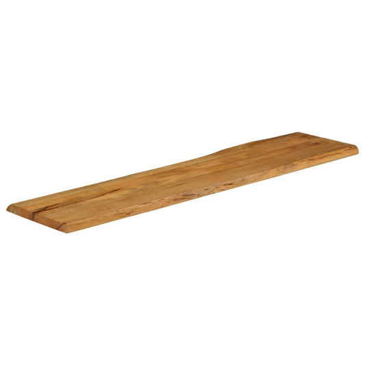 vidaXL Επιφάνεια Τραπεζιού 180x40x3,8 εκ. Live Edge Μασίφ Ξύλο Μάνγκο