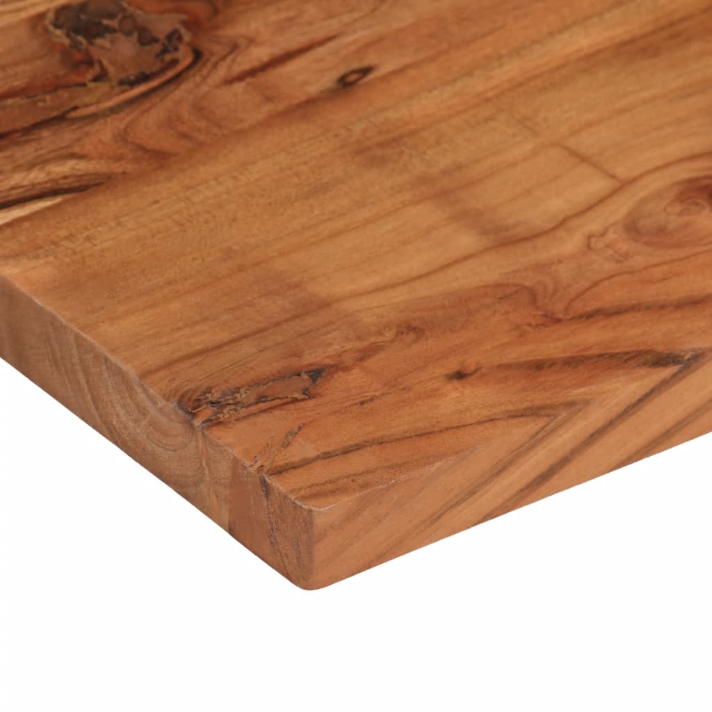 vidaXL Επιφάνεια Τραπεζιού Ορθογώνια 80x20x3,8 εκ. από Μασίφ Ξύλο Ακακίας