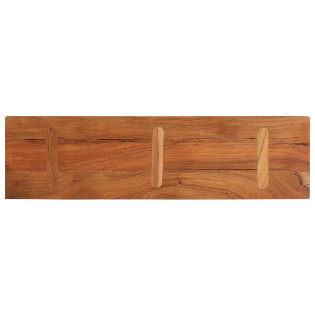 vidaXL Επιφάνεια Τραπεζιού Ορθογώνια 110x20x3,8 εκ. από Μασίφ Ξύλο Ακακίας
