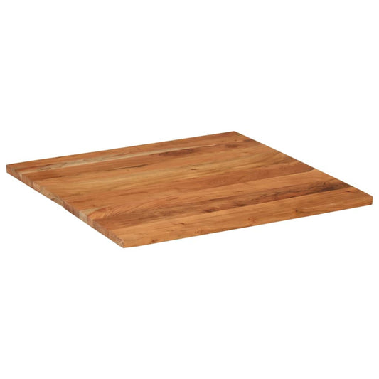 vidaXL Επιφάνεια Τραπεζιού Τετράγωνη 70x70x3,8 εκ. Μασίφ Ξύλο Οξιάς