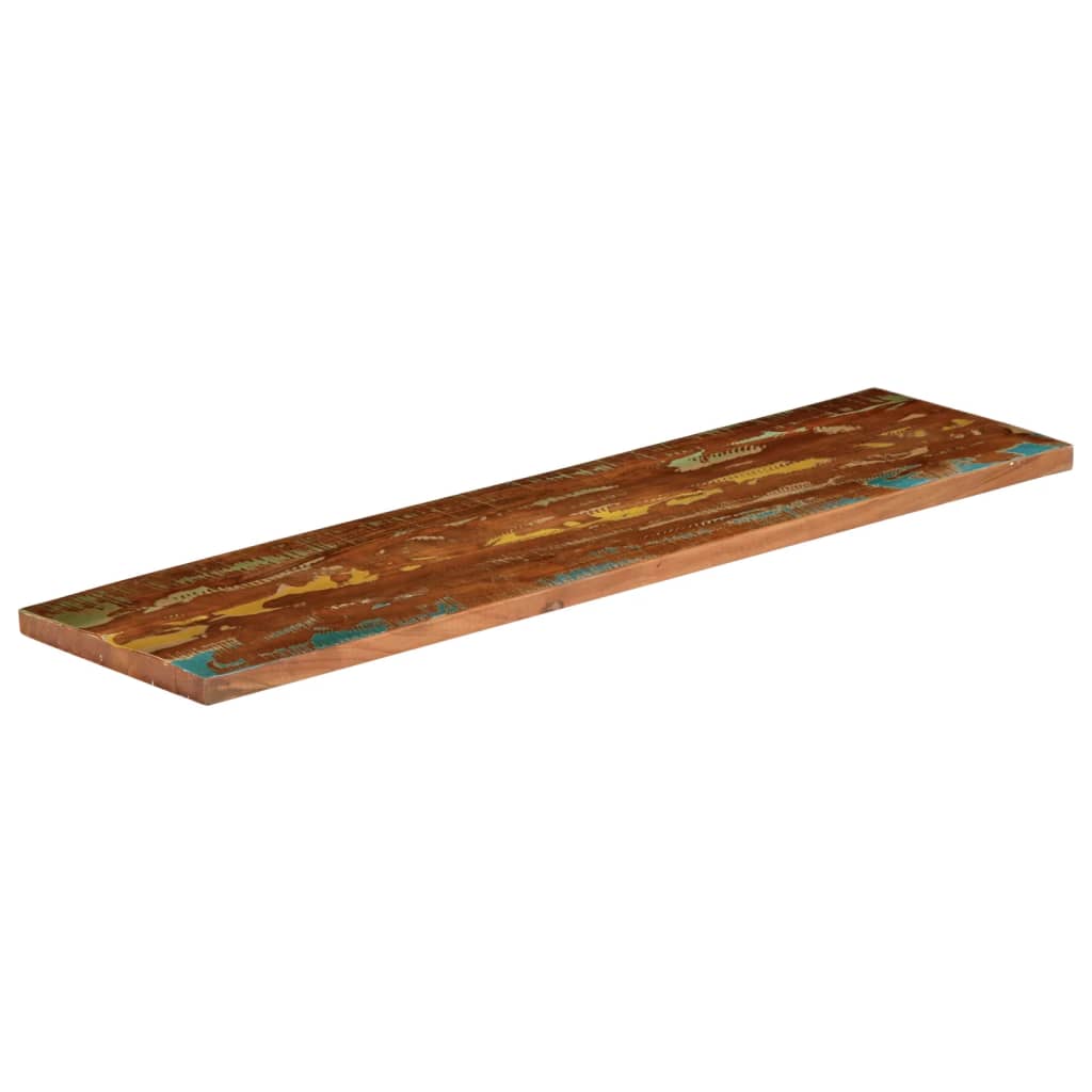 vidaXL Επιφάνεια Τραπεζιού Ορθογώνια 120x30x3,8 εκ. Ανακυκλωμένο Ξύλο