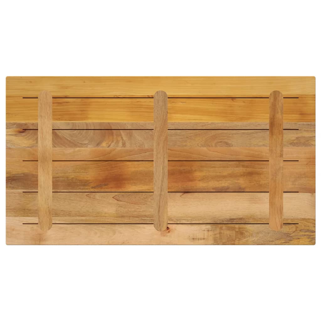 vidaXL Επιφάνεια Τραπεζιού Ορθογώνια 120x60x1,5 εκ. Μασίφ Ξύλο Μάνγκο