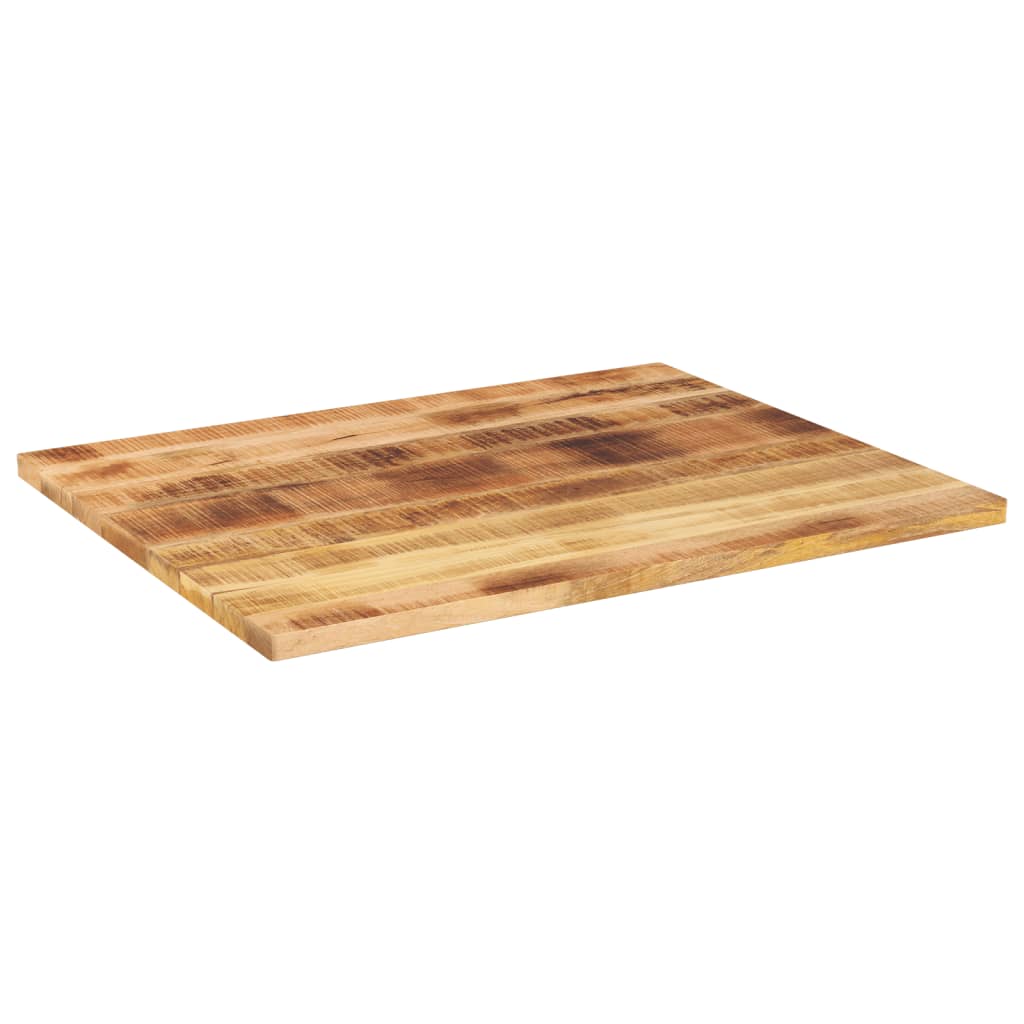 vidaXL Επιφάνεια Τραπεζιού Ορθογώνια 100x80x2,5 εκ. Μασίφ Ξύλο Μάνγκο
