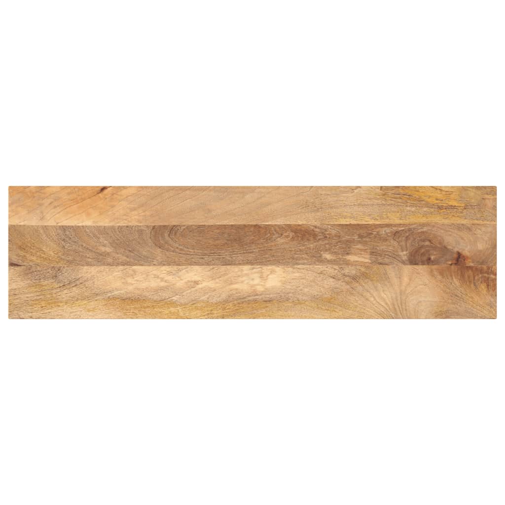 vidaXL Επιφάνεια Τραπεζιού Ορθογώνια 100x20x2,5 εκ. Μασίφ Ξύλο Μάνγκο