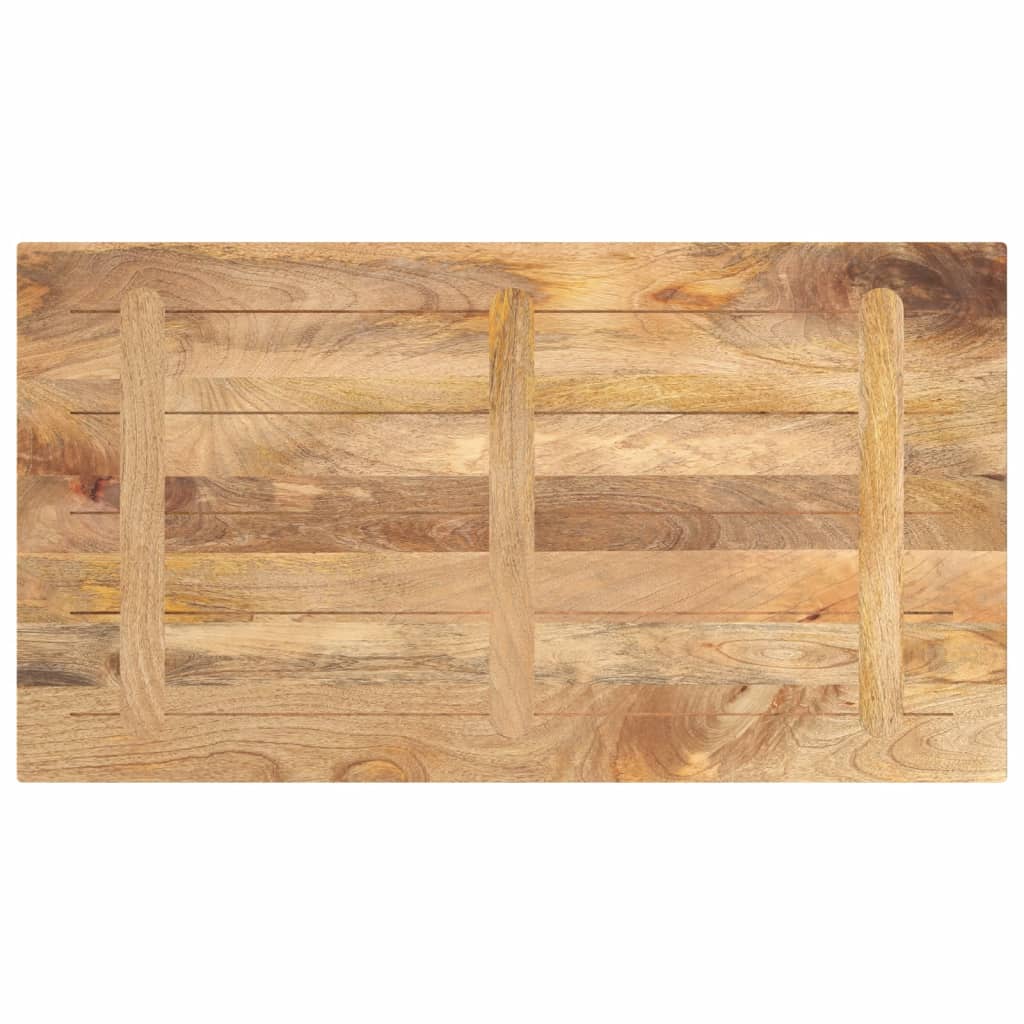vidaXL Επιφάνεια Τραπεζιού Ορθογώνια 100x50x3,8 εκ. Μασίφ Ξύλο Μάνγκο