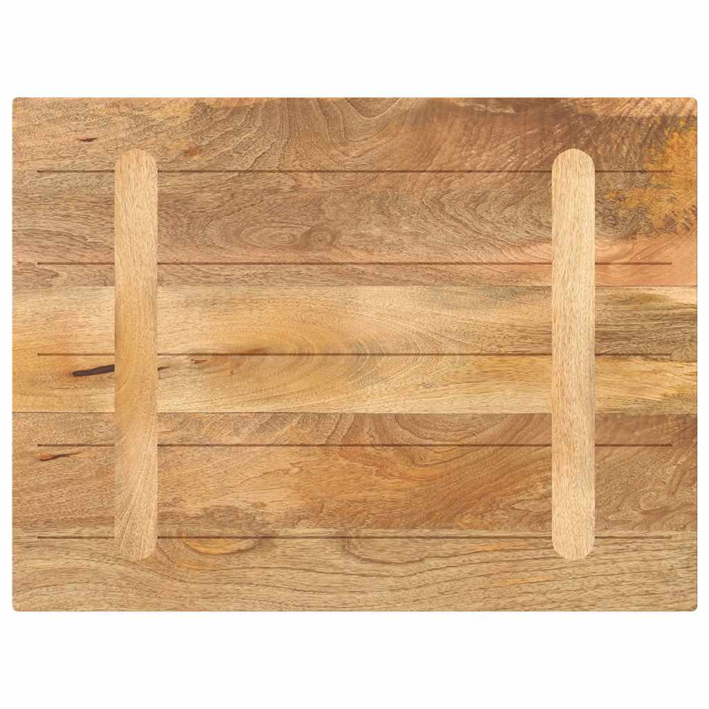 vidaXL Επιφάνεια Τραπεζιού Ορθογώνια 90x60x3,8 εκ. Μασίφ Ξύλο Μάνγκο