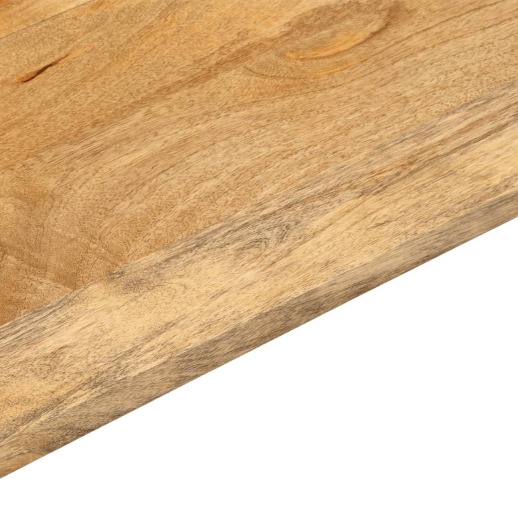 vidaXL Επιφάνεια Τραπεζιού Ορθογώνια 100x70x3,8 εκ. Μασίφ Ξύλο Μάνγκο