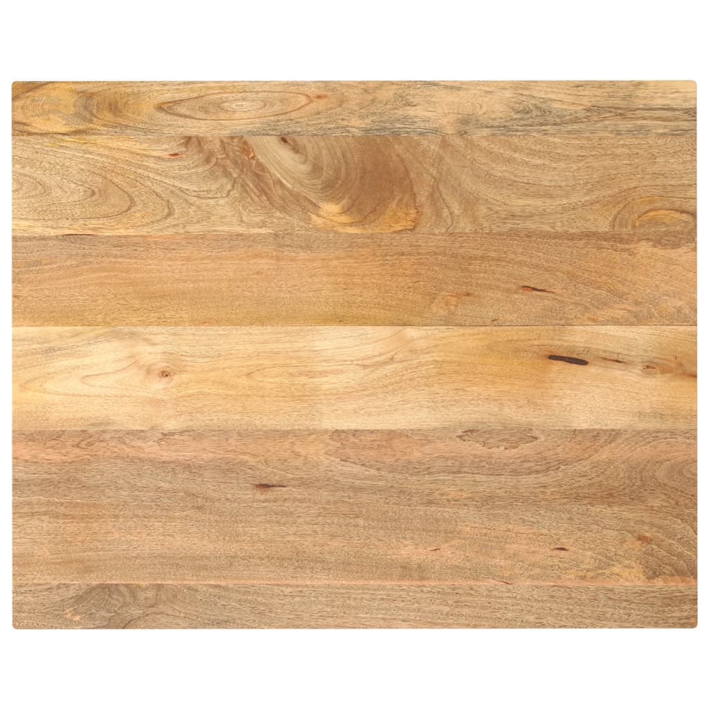 vidaXL Επιφάνεια Τραπεζιού Ορθογώνια 100x80x3,8 εκ. Μασίφ Ξύλο Μάνγκο
