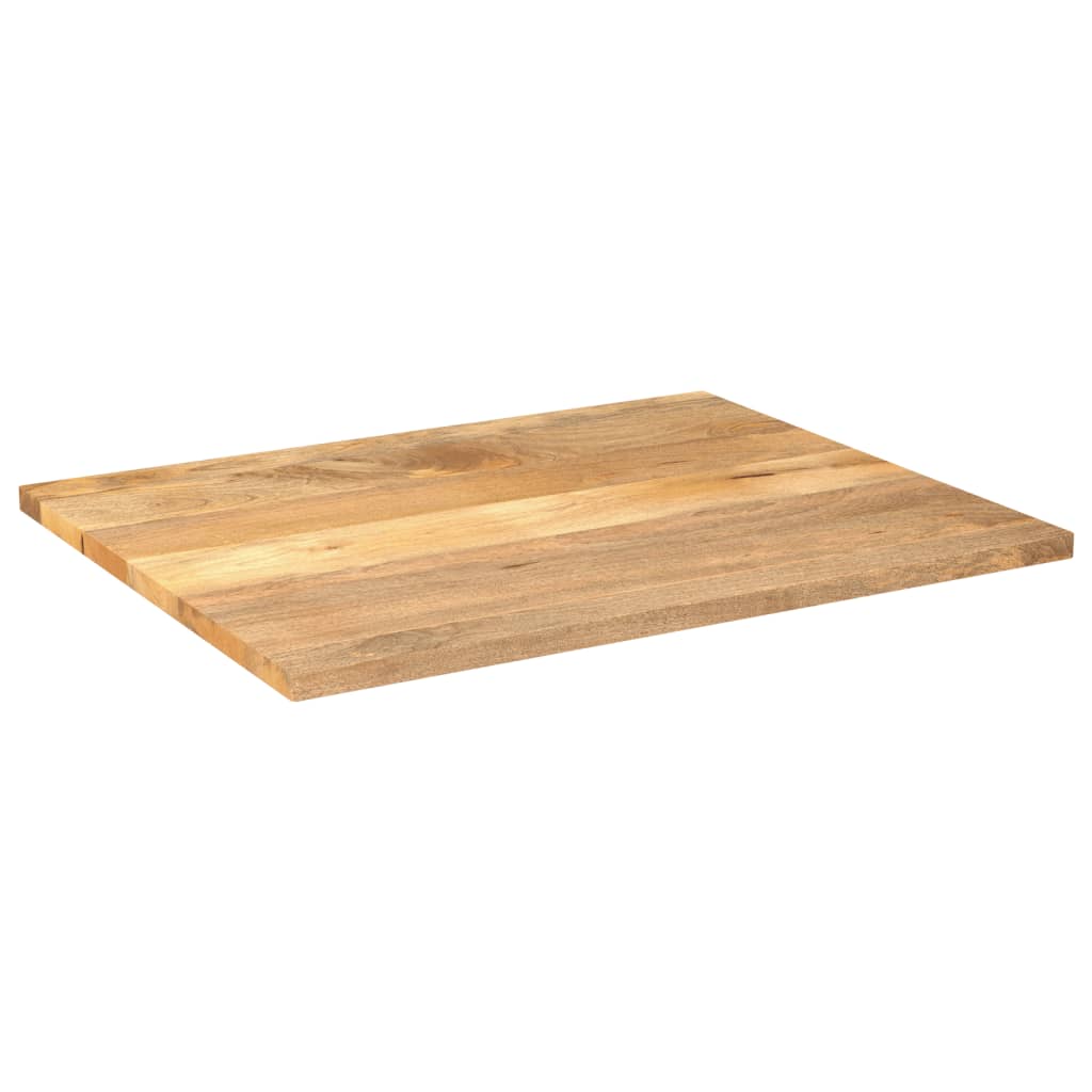 vidaXL Επιφάνεια Τραπεζιού Ορθογώνια 100x80x3,8 εκ. Μασίφ Ξύλο Μάνγκο