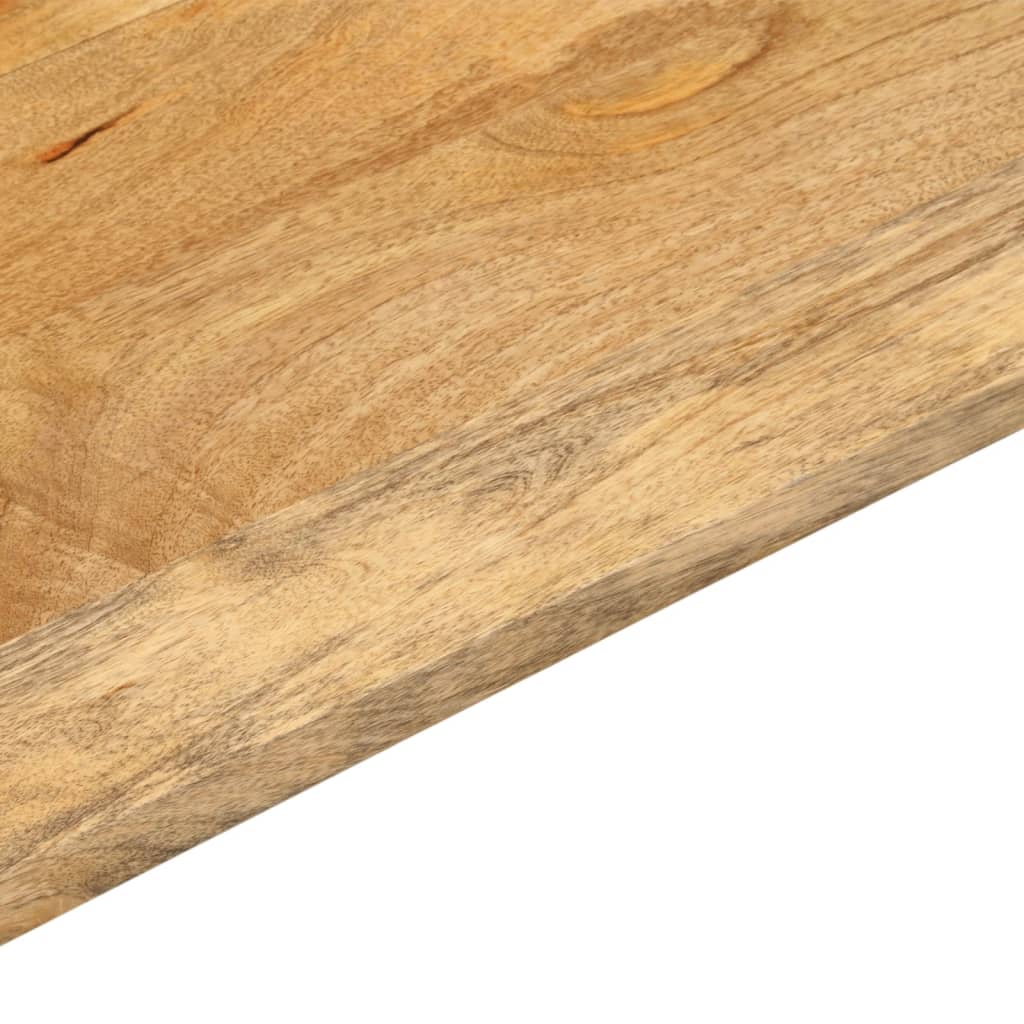 vidaXL Επιφάνεια Τραπεζιού Ορθογώνια 100x80x3,8 εκ. Μασίφ Ξύλο Μάνγκο