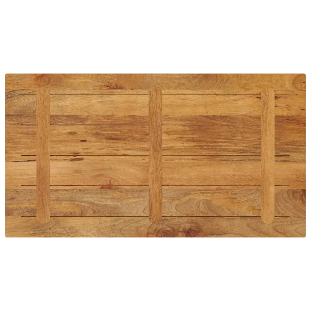 vidaXL Επιφάνεια Τραπεζιού Ορθογώνια 100x50x2,5 εκ. Μασίφ Ξύλο Μάνγκο