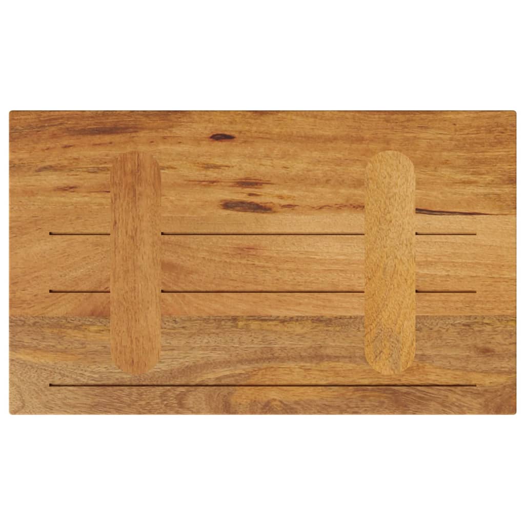 vidaXL Επιφάνεια Τραπεζιού Ορθογώνια 50x30x3,8 εκ. από Μασίφ Ξύλο Μάνγκο